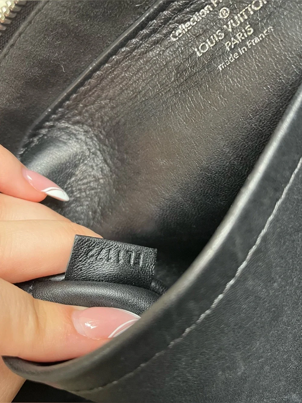LOUIS VUITTON Black Leather Revelation Neo Papillon GM Boston Y2K Tote Bag